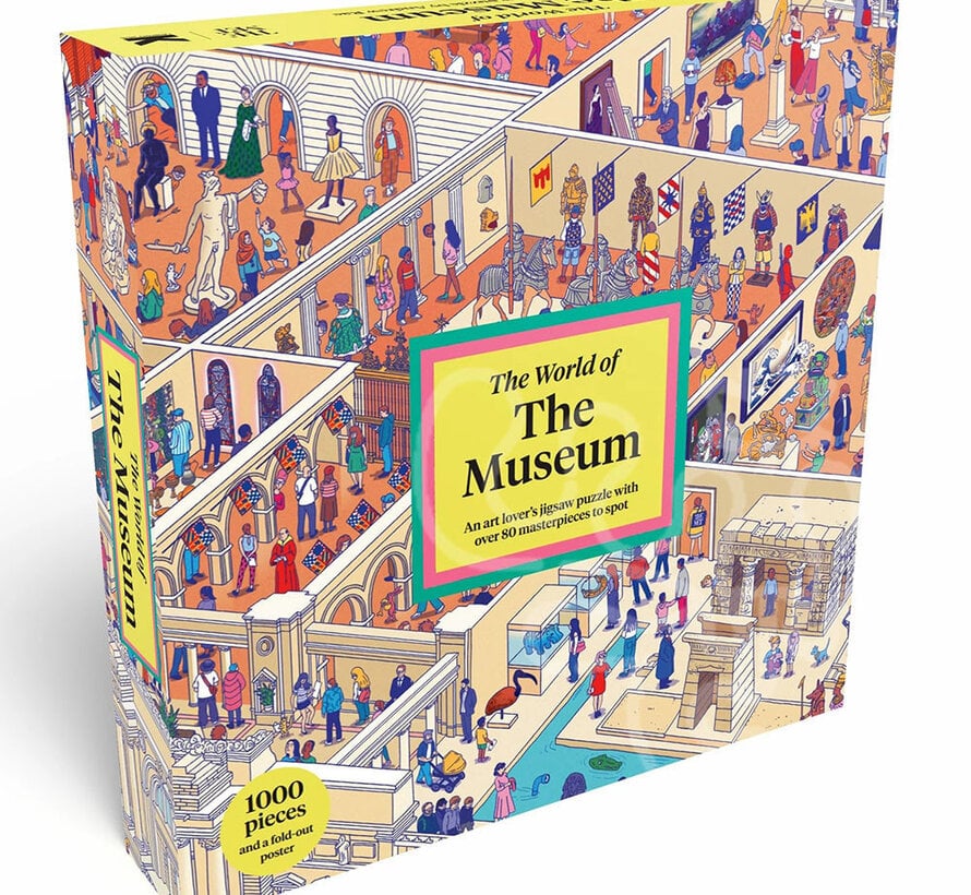 Laurence King The World of the Museum: An Art Lover's Puzzle 1000pcs