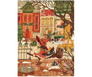 The Peninsula クリスマスベルセット La Pauz Witch Christmas Hamlet Puzzle 280pcs - Puzzles Canada