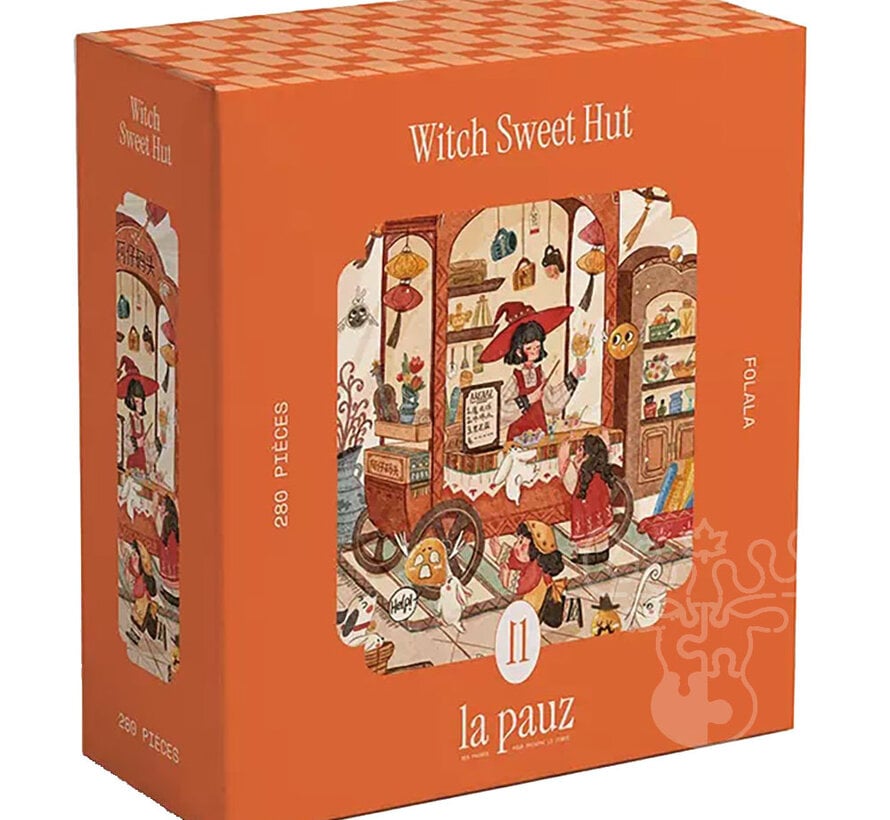 La Pauz Witch Sweet Hut Puzzle 280pcs