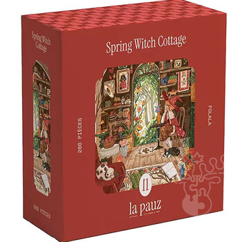 La Pauz La Pauz Spring Witch Cottage Puzzle 280pcs
