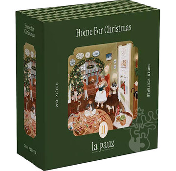 La Pauz La Pauz Home for Christmas Puzzle 280pcs