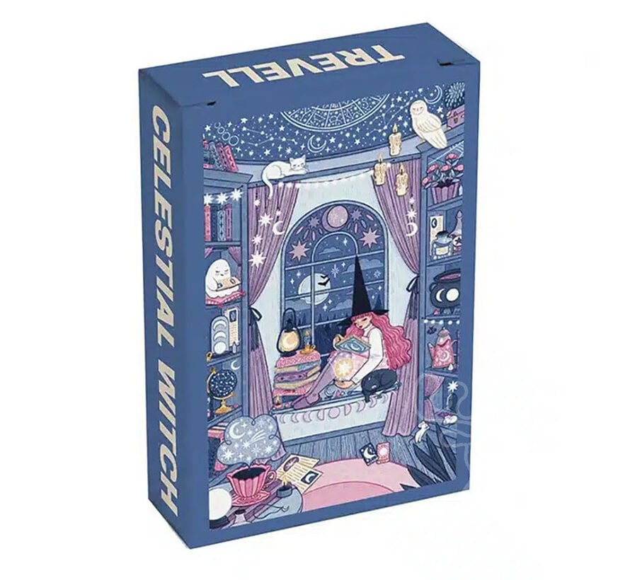 Trevell Celestial Witch Mini Puzzle 99pcs