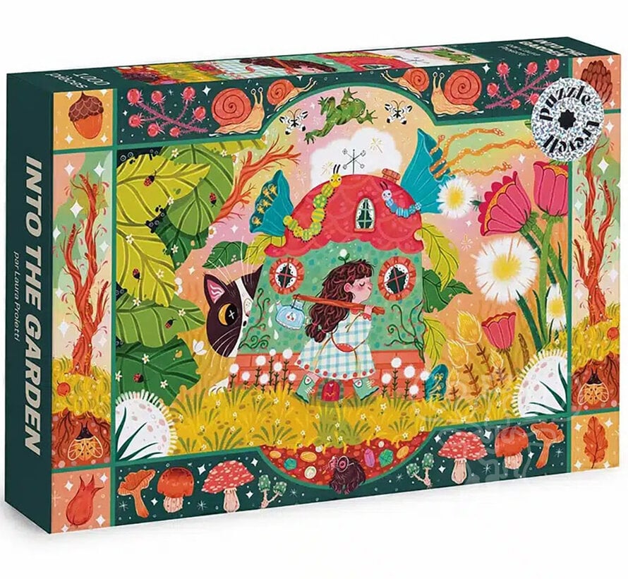 Trevell Into the Garden Puzzle 1000pcs