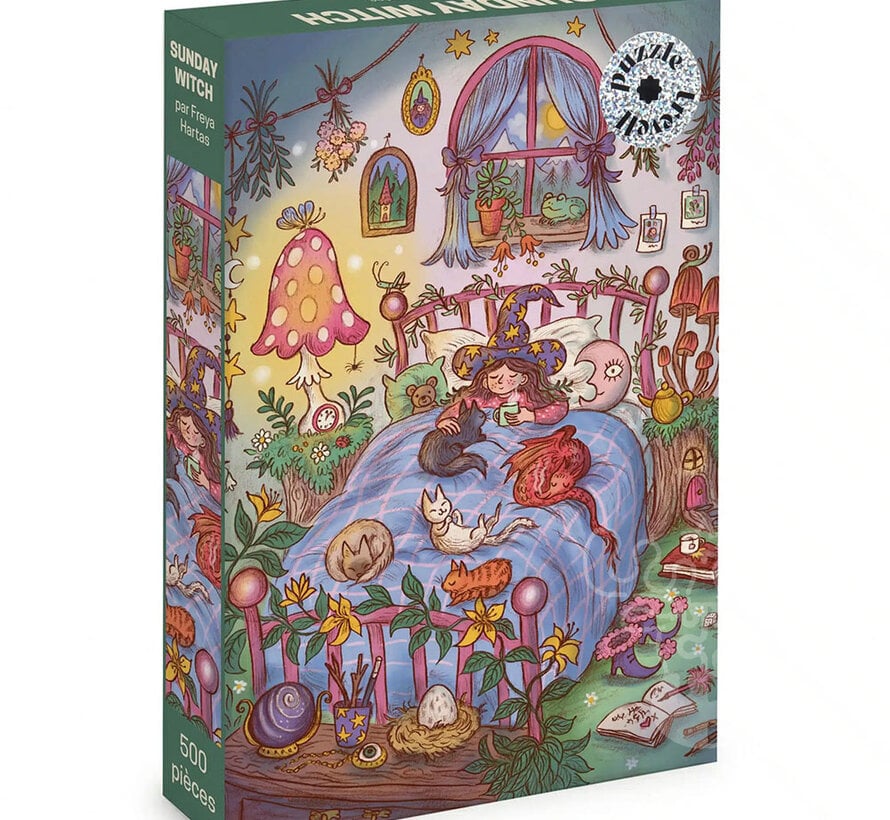 Trevell Sunday Witch Puzzle 500pcs