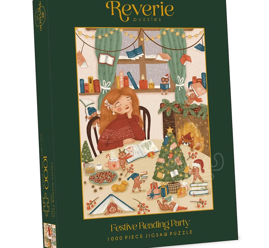 Reverie Festive Reading Party Puzzle 1000pcs CANADA ONLY