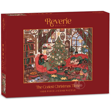 Reverie Puzzles Reverie The Coziest Christmas Time Puzzle 1000pcs CANADA ONLY