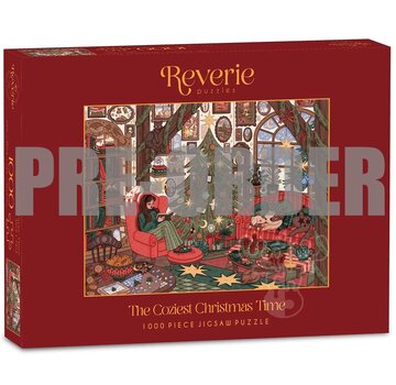 Reverie Puzzles PRE-ORDER Reverie The Coziest Christmas Time Puzzle 1000pcs CANADA ONLY