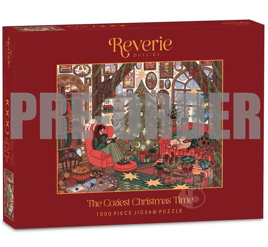 PRE-ORDER Reverie The Coziest Christmas Time Puzzle 1000pcs CANADA ONLY