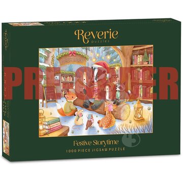 Reverie Puzzles PRE-ORDER Reverie Festive Storytime Puzzle 1000pcs CANADA ONLY