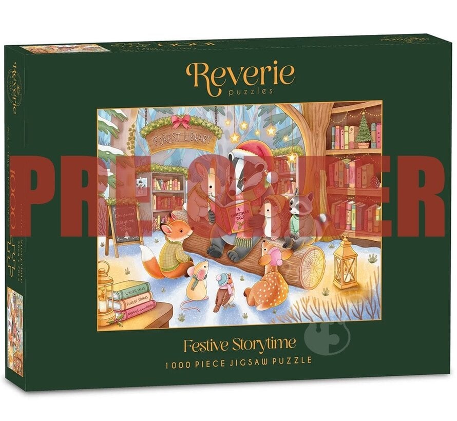 PRE-ORDER Reverie Festive Storytime Puzzle 1000pcs CANADA ONLY
