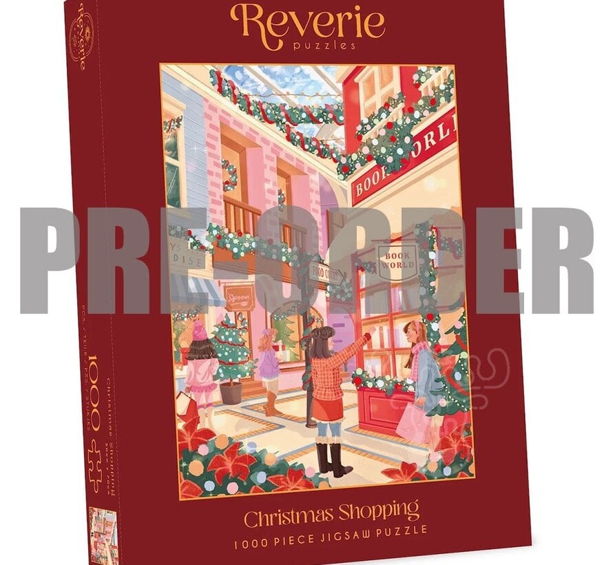 PRE-ORDER Reverie Christmas Shopping Puzzle 1000pcs CANADA ONLY