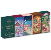Reverie Puzzles Reverie Woodland Christmas Mini Puzzle Set 4 X 99pcs CANADA ONLY