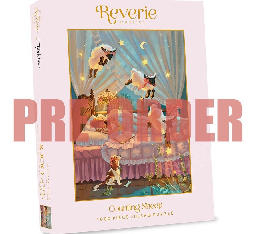 PRE-ORDER Reverie Counting Sheep Puzzle 1000pcs CANADA ONLY