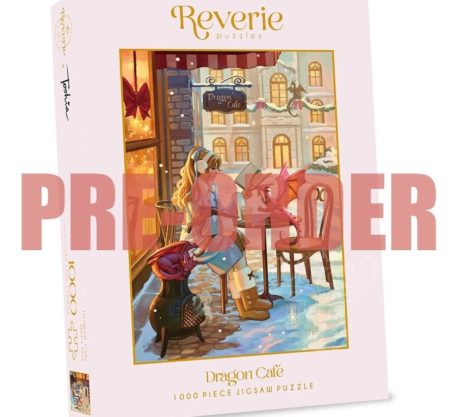 PRE-ORDER Reverie Dragon Cafe Puzzle 1000pcs CANADA ONLY