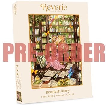 Reverie Puzzles PRE-ORDER Reverie Botanical Library Puzzle 1000pcs CANADA ONLY