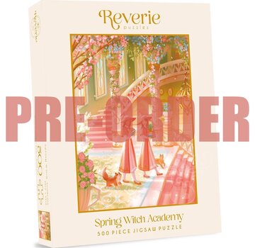 Reverie Puzzles PRE-ORDER Reverie Spring Witch Academy Puzzle 500pcs CANADA ONLY