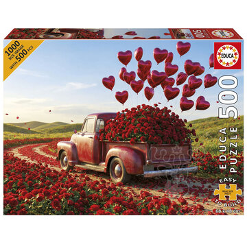 Educa Borras Educa Valentine’s Pickup Puzzle 500pcs Larger Pieces