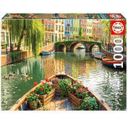 Educa Borras Educa Amsterdam Boat Ride Puzzle 1000pcs