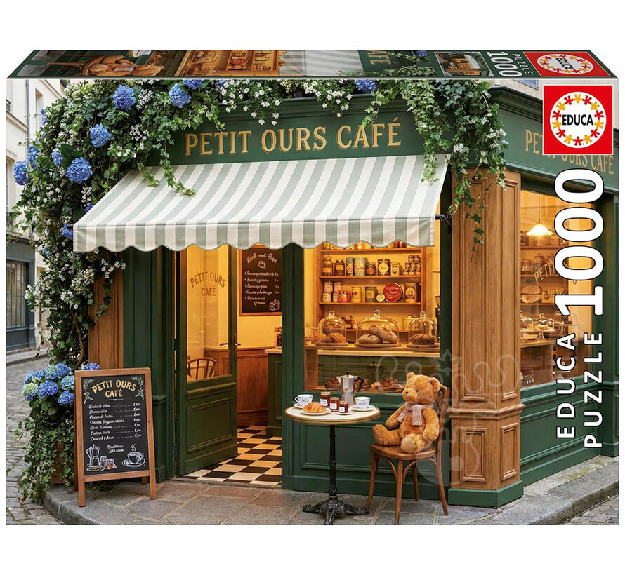 Educa Little Bear Café Puzzle 1000pcs