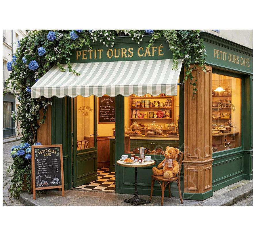 Educa Little Bear Café Puzzle 1000pcs