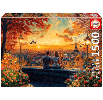 Educa Borras Educa In Love In Paris Puzzle 1500pcs