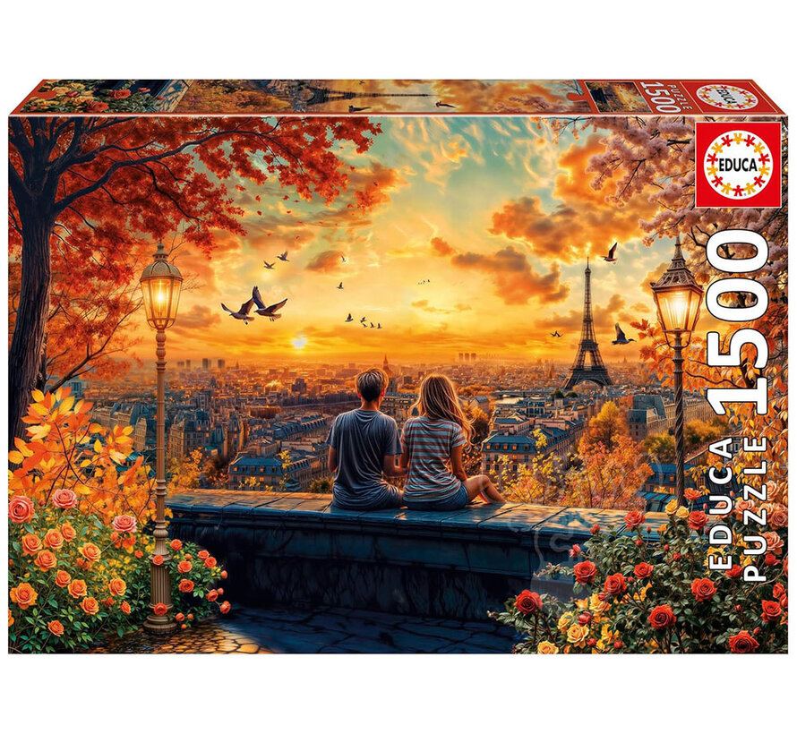 Educa In Love In Paris Puzzle 1500pcs