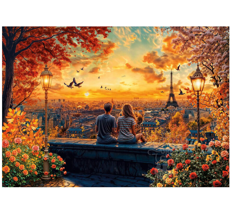 Educa In Love In Paris Puzzle 1500pcs