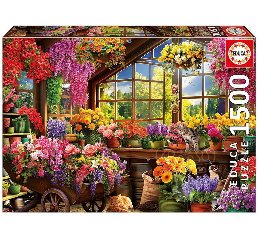 Educa Potting Shed Puzzle 1500pcs