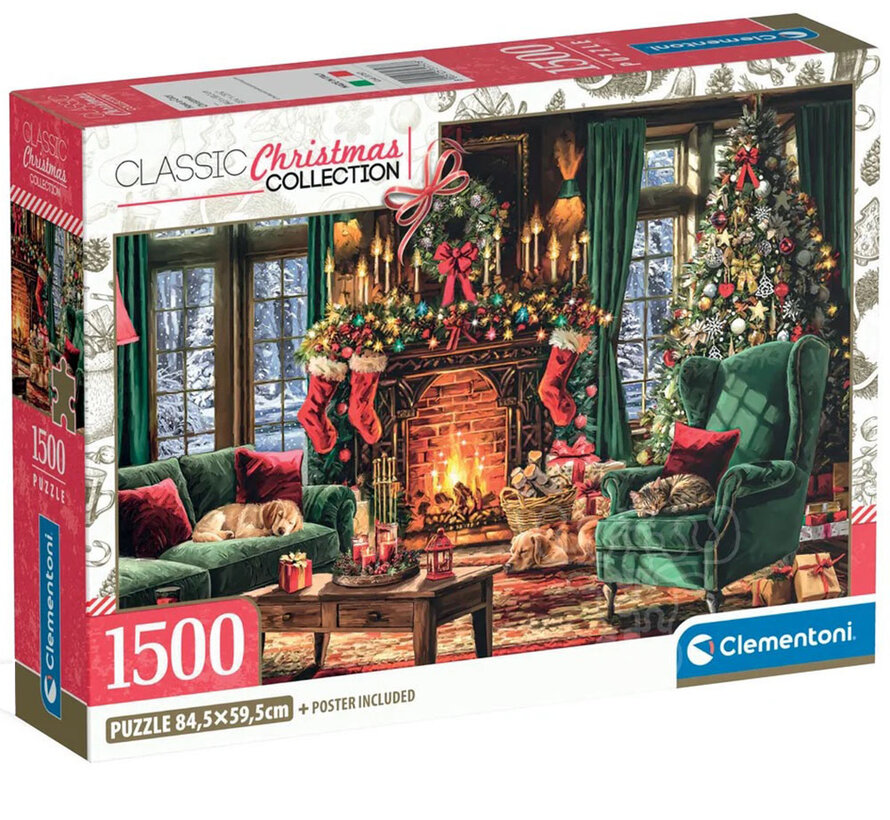 Clementoni Classic Christmas: Have a Cozy Christmas Puzzle 1500pcs