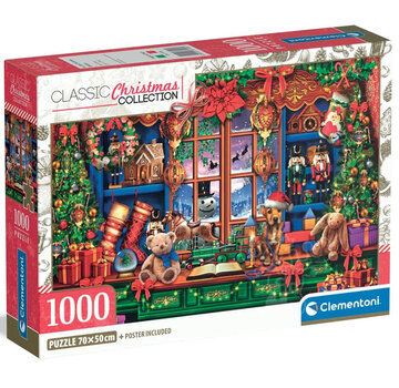 Clementoni Clementoni Classic Christmas: Old Christmas Shoppe Puzzle 1000pcs