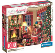 Clementoni Clementoni Classic Christmas: Santa's Visit Puzzle 1000pcs