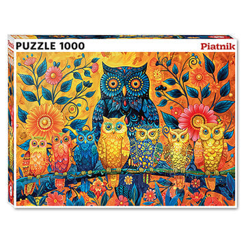 Piatnik Piatnik Owls Puzzle 1000pcs