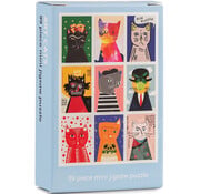 Happily Happily Art Cats Mini Puzzle 99pcs