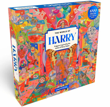 Laurence King Publishing Laurence King The World of Harry, inspired by the works of Harry Styles Puzzle 1000pcs