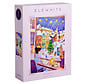Elewhite Lavender Eve Puzzle 1000pcs