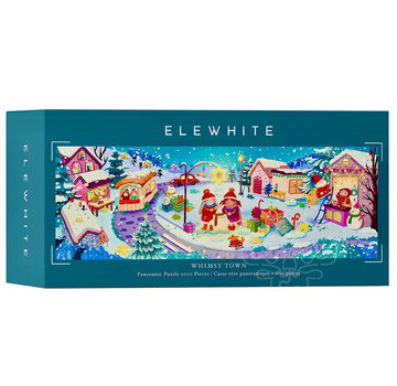 Elewhite Elewhite Whimsy Town Panorama Puzzle 1000pcs