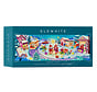 Elewhite Whimsy Town Panorama Puzzle 1000pcs
