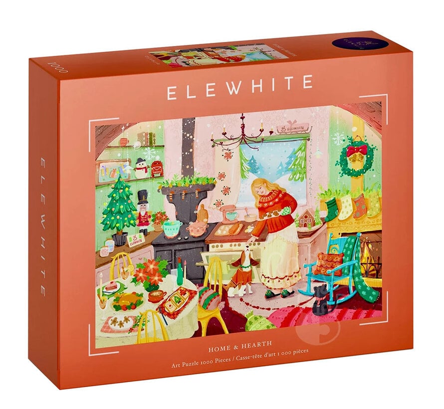 Elewhite Home & Hearth Puzzle 1000pcs