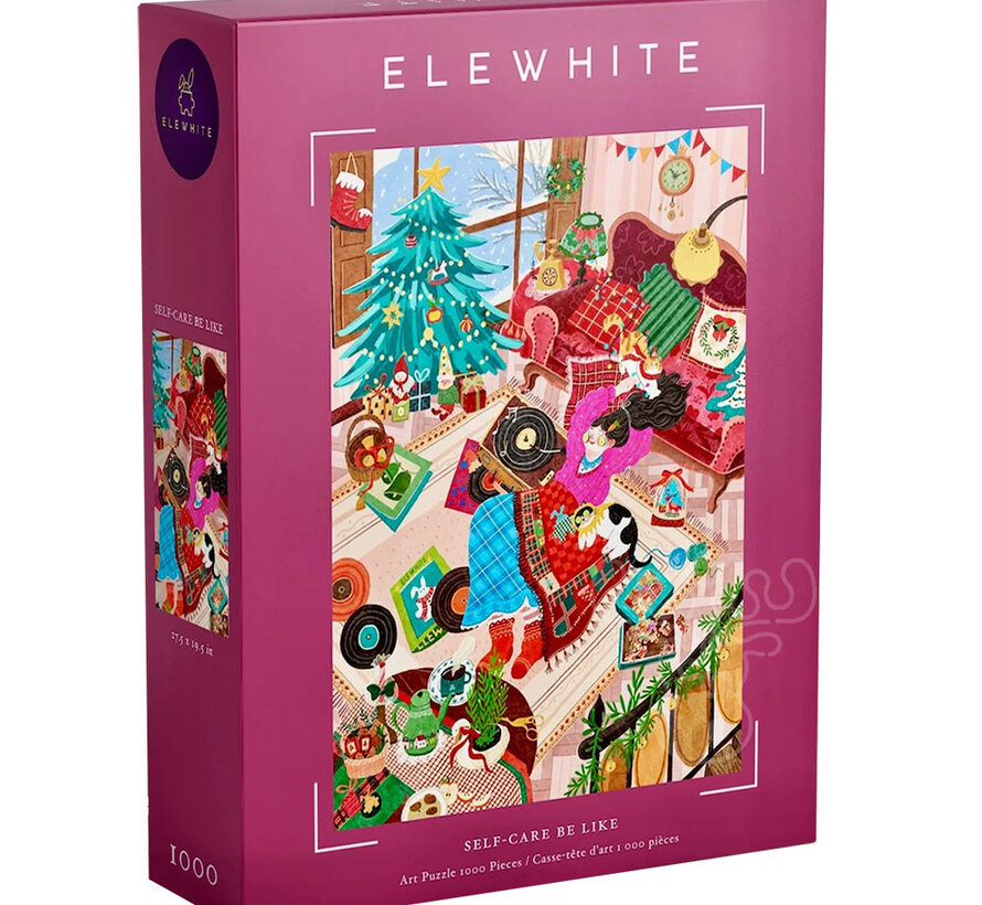 Elewhite Self-Care Be Like Puzzle 1000pcs