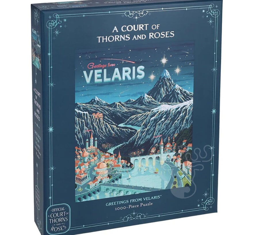 Chronicle A Court of Thorns and Roses Official: Greetings from Velaris Puzzle 1000pcs