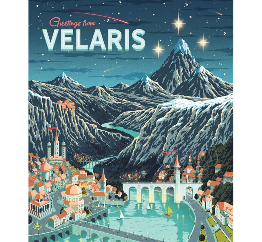 Chronicle A Court of Thorns and Roses Official: Greetings from Velaris Puzzle 1000pcs