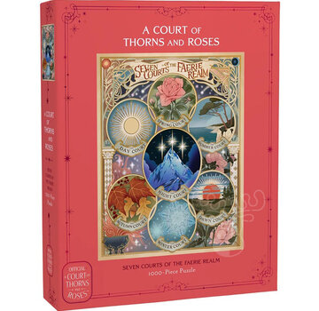 Chronicle Books Chronicle A Court of Thorns and Roses Official: Seven Courts of the Faerie Realm Puzzle 1000pcs