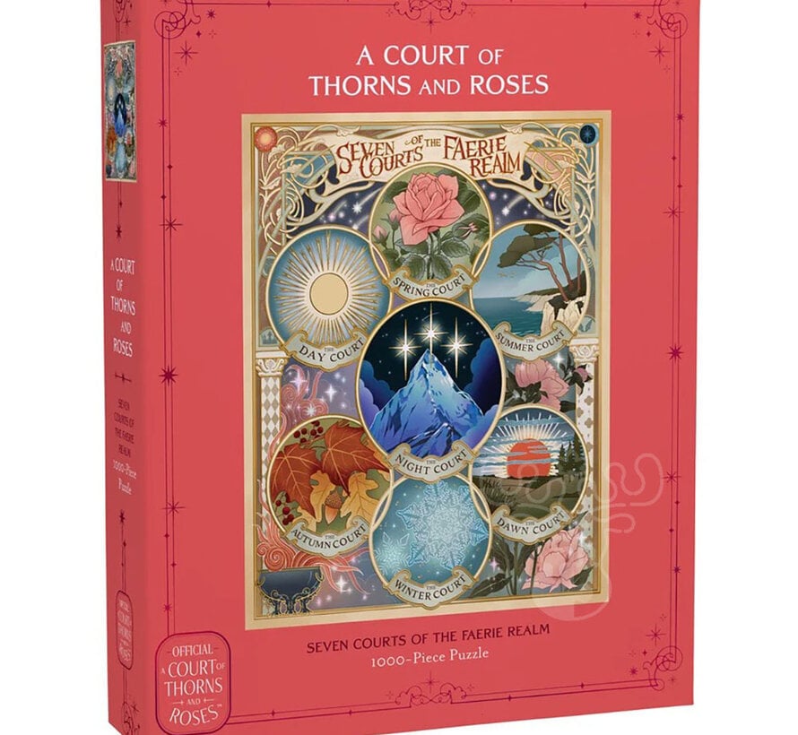 Chronicle A Court of Thorns and Roses Official: Seven Courts of the Faerie Realm Puzzle 1000pcs