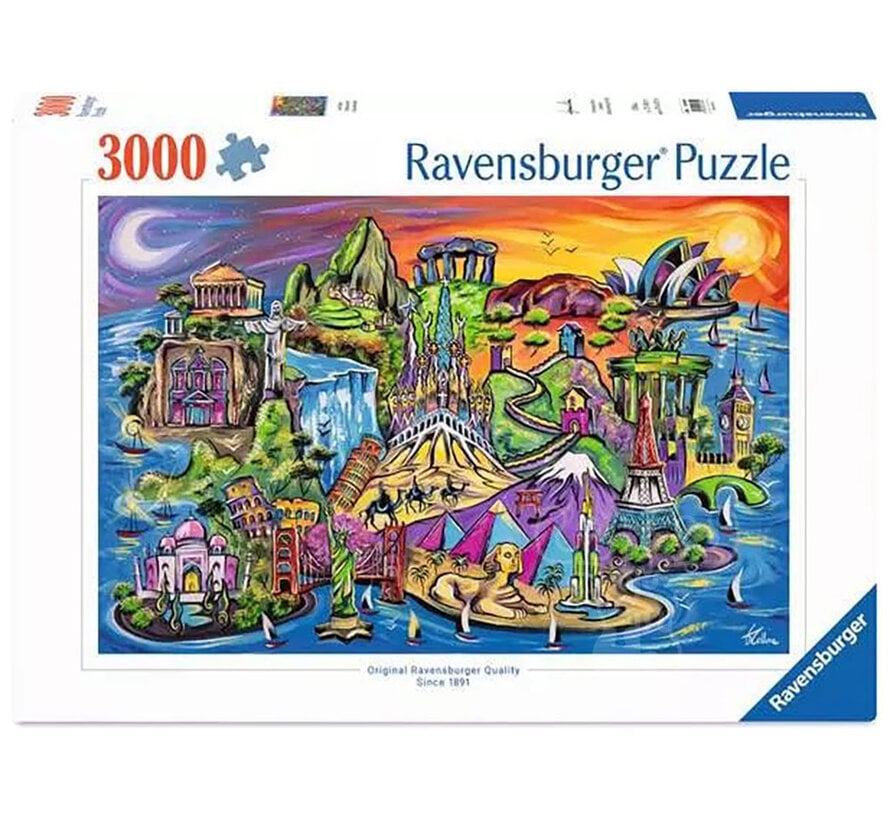 Ravensburger Isle of Sights Puzzle 3000pcs