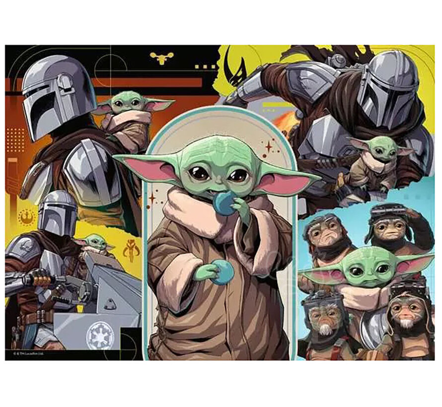 Ravensburger Star Wars The Mandalorian & Grogu Puzzle 100pcs XXL