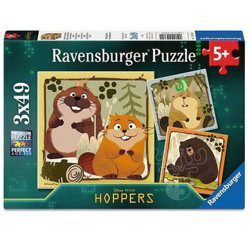 Ravensburger Ravensburger Disney Pixar Hoppers: Mabel's Adventure Puzzle 3 x 49pcs