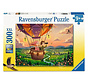 Ravensburger Cozy Sunset Sky Ride Puzzle 300pcs XXL