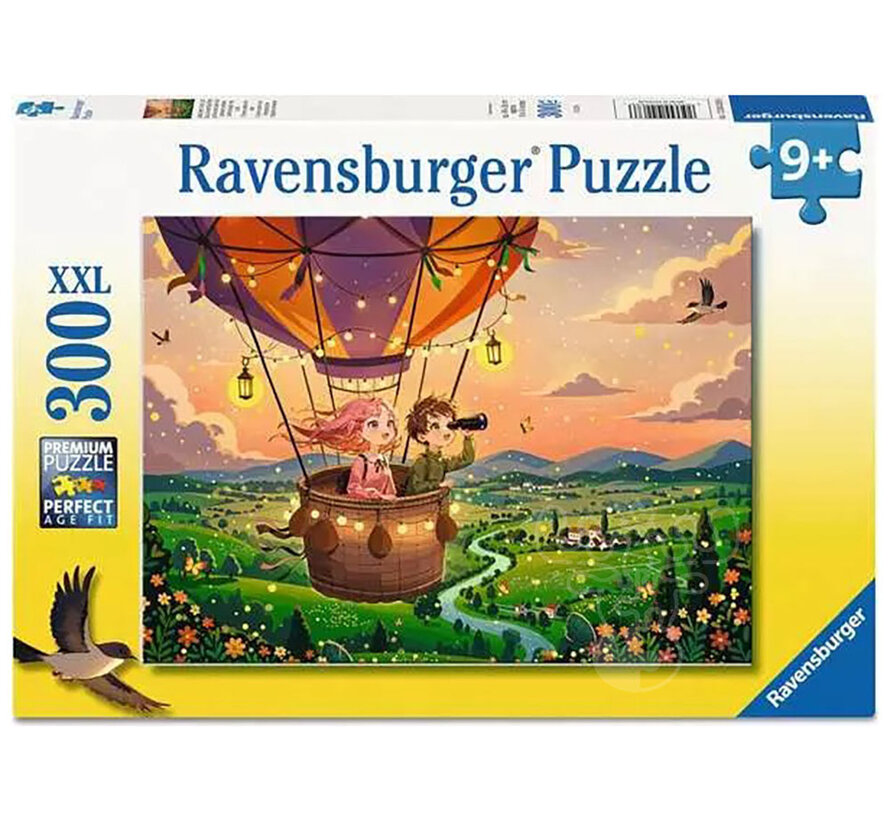 Ravensburger Cozy Sunset Sky Ride Puzzle 300pcs XXL