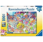 Ravensburger Ravensburger A Day in Chaosville Puzzle 100pcs XXL