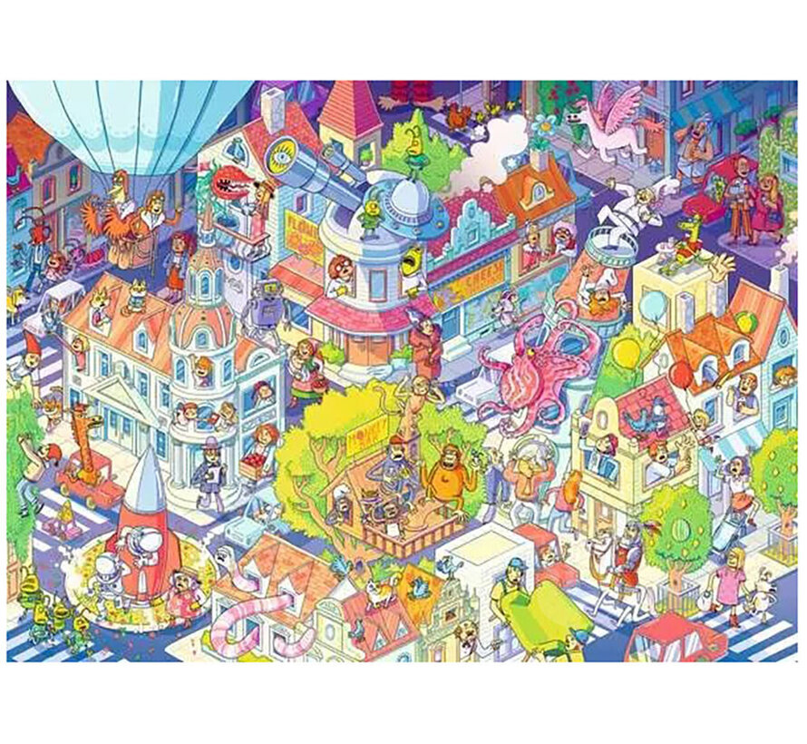 Ravensburger A Day in Chaosville Puzzle 100pcs XXL